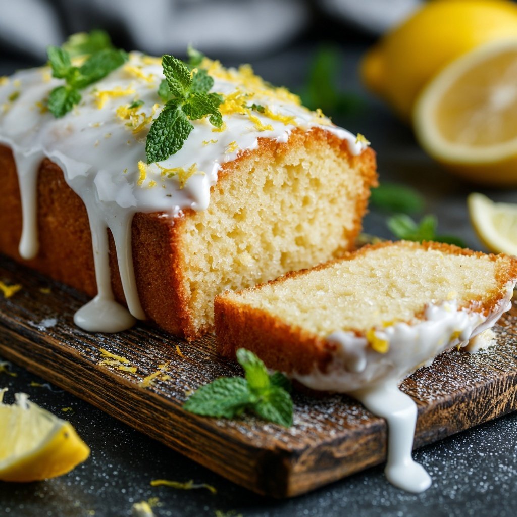 Zitronenkuchen aromatisch