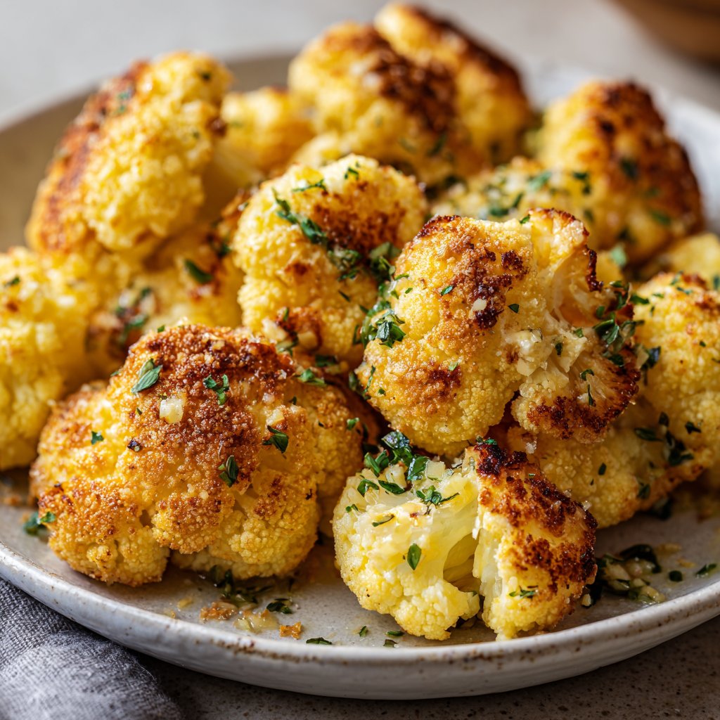 Blumenkohl mit Knoblauchbutter
