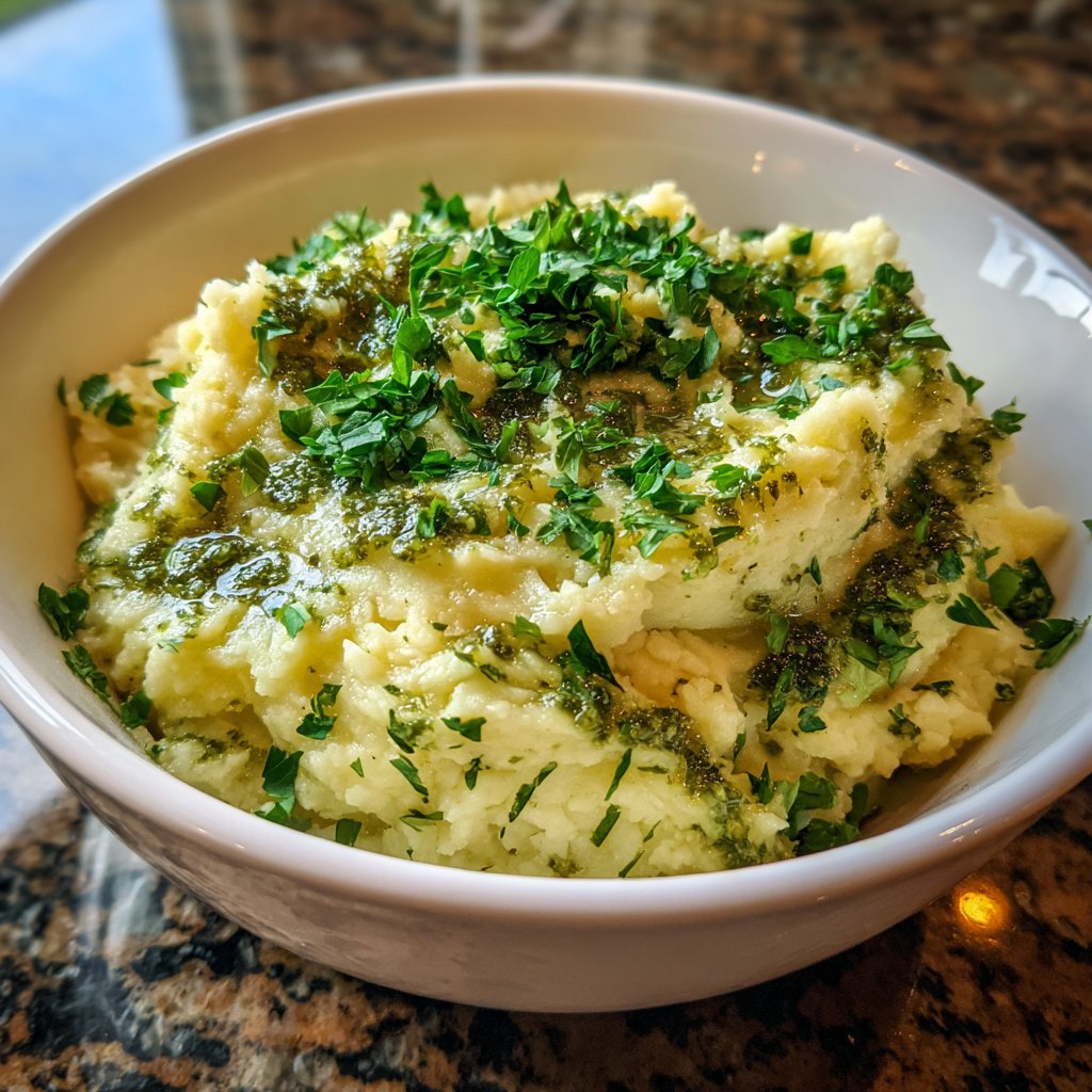 Blumenkohl mit Petersilienpesto