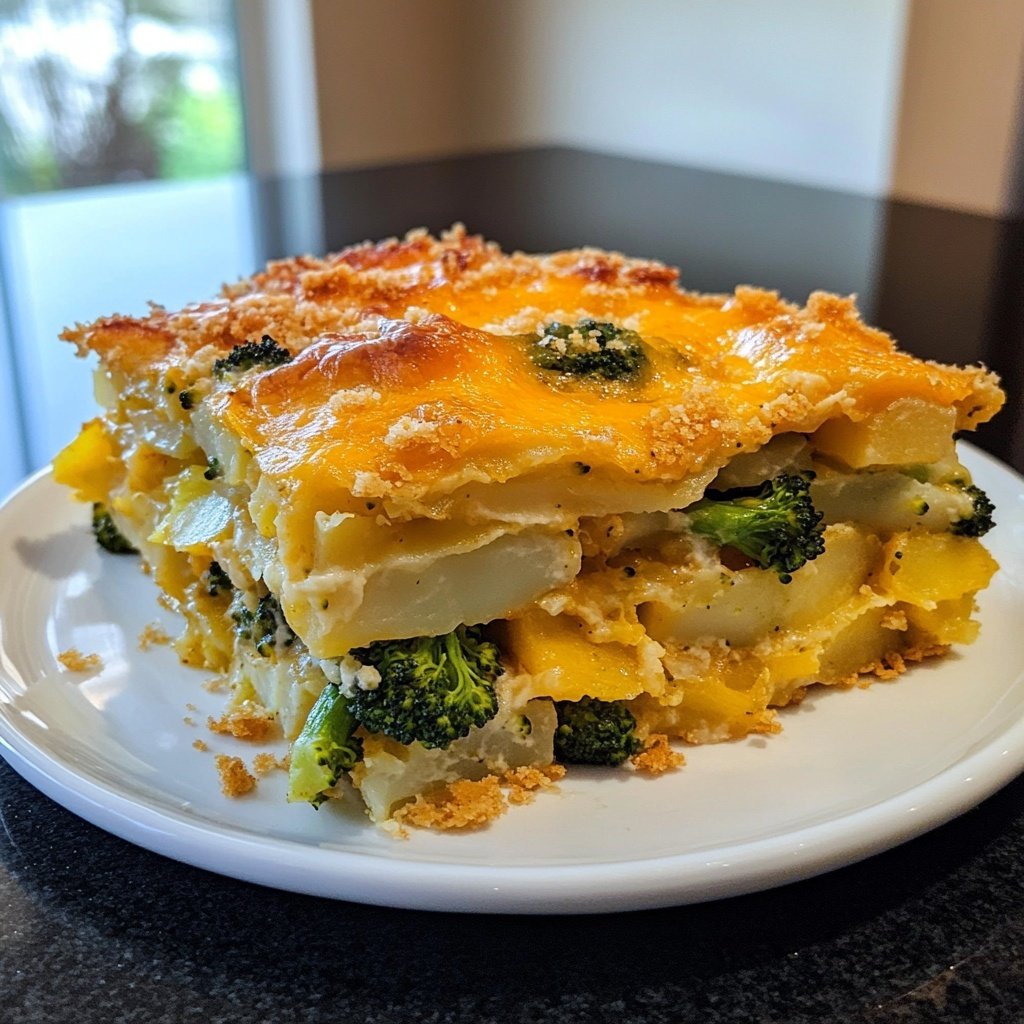 Kartoffel Brokkoli Auflauf