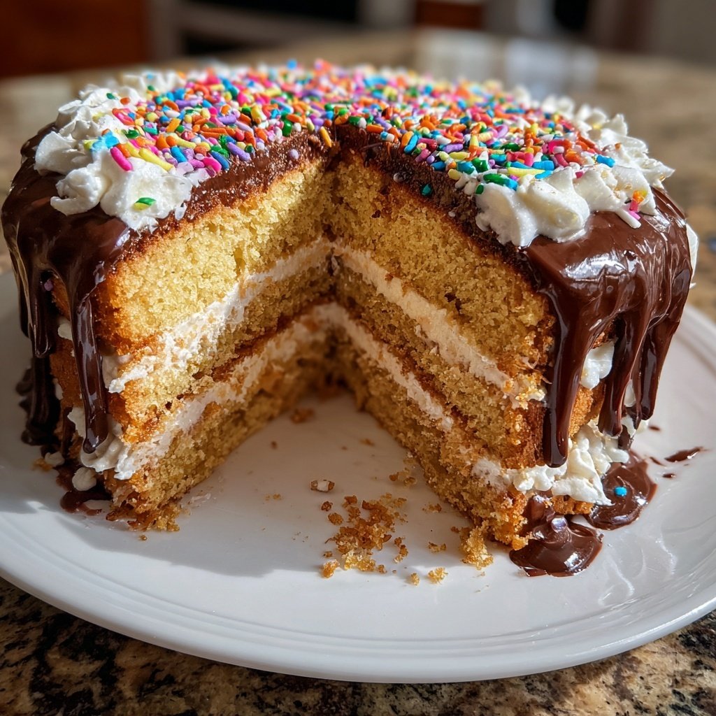 Geburtstagskuchen saftig