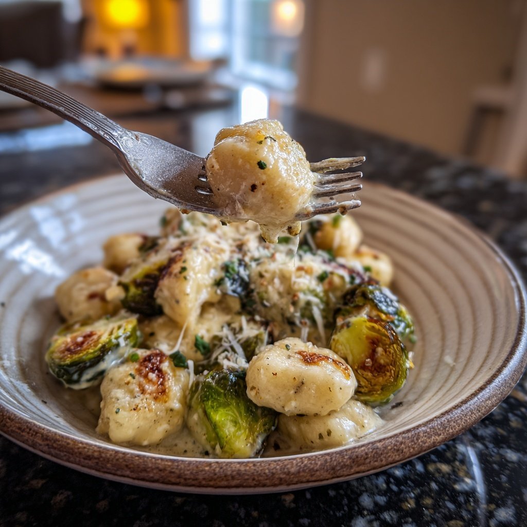 Gnocchi mit Rosenkohl