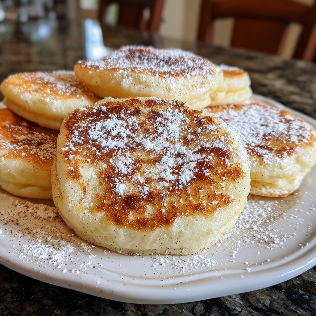 Pfannkuchen mit Zimt